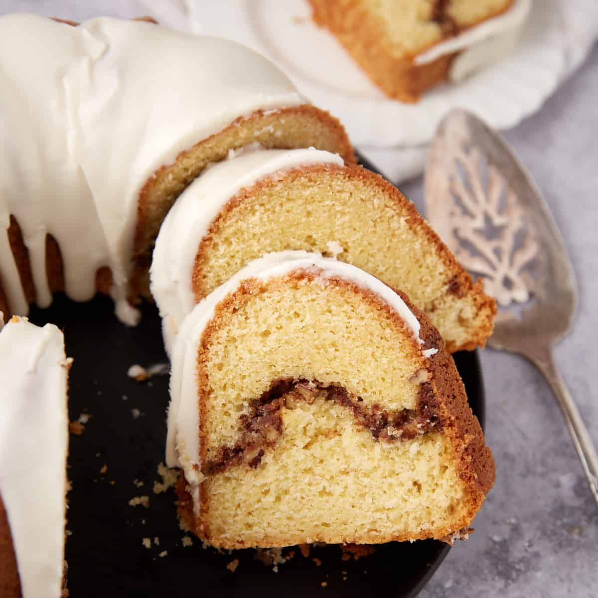 Retro Dessert Revival: Sock It To Me Cake with Cinnamon Pecan Streusel